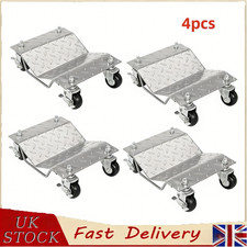 Car Wheel Dolly 4PCS Heavy Duty Skate Auto Repair Positioning Jack Mover 6000LB