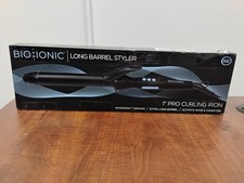 Bio Ionic Long Barrel Styler Curling Iron - Black