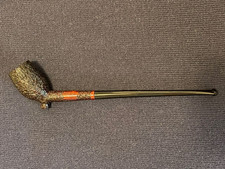 Rare Vintage Courrieu de Cogolin Forward-Canted Belge Cutty Churchwarden Pipe.