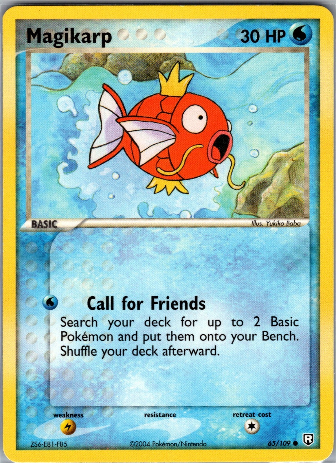 Magikarp Common Team Rocket Returns 65/109 NM