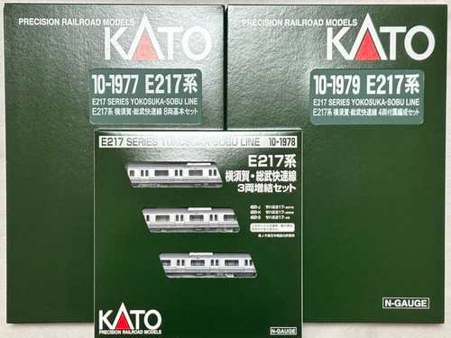 KATO 10-1977 1978 1979 E217 serie Yokosuka Sobu Rapid Line 208455 | Condition: Used