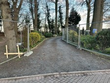 USED Heras Harris Temporary Site Barrier Pedestrian Event Fencing Panel Security