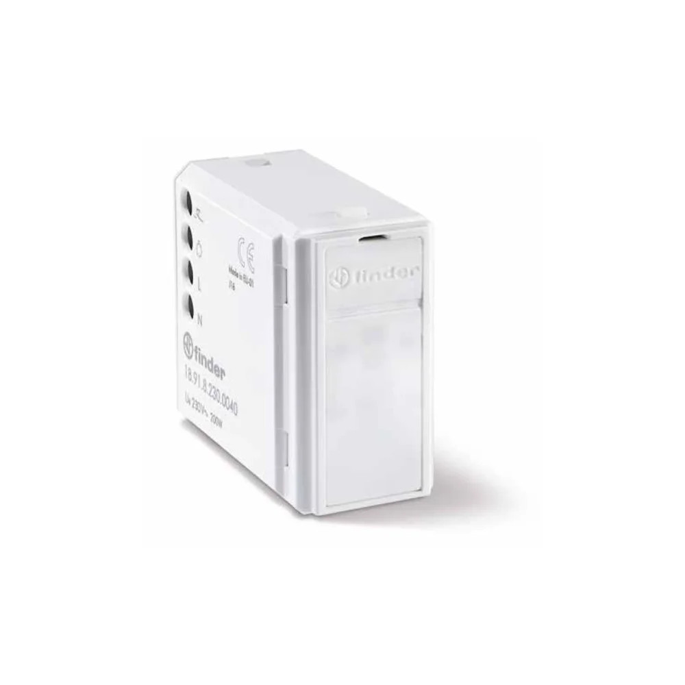 Sensore Movimento Parete 230V Bianco | Rilevatore IR per Luci LED