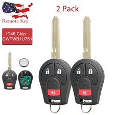 2 For 2008 2009 2010 2011 2012 2013 2014 2015 Nissan Rogue Remote Key Fob 2 For 2008 2009 2010 2011 2012 2013 2014 2015 Nissan Rogue Remote Key Fob