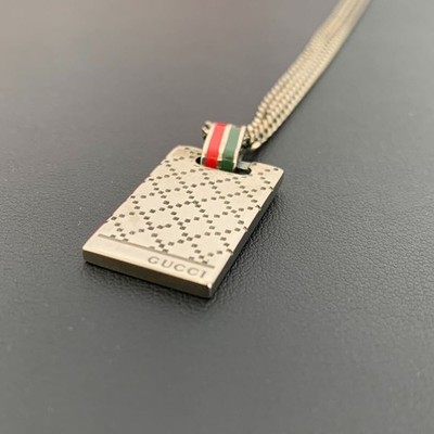 Gucci Unisex Necklace 925 Sterling silver 310481-J8400 8518