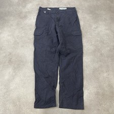 Carhartt FR Cargo Trousers Mens 30" Loose Fit Workwear Pants, Black