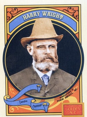 2014 Panini Golden Age Base #4 Harry Wright - Cincinnati Red Stockings