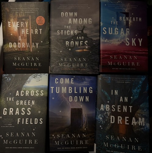 Lot of 6 Seanan McGuire Wayward Children Hardcover Books