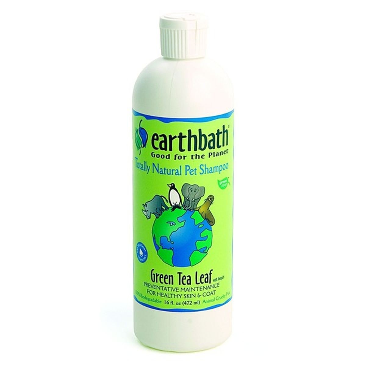 NEW! Earthbath Green Tea Leaf Pet Shampoo