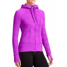 Athleta Strength Zip Up Hooded Jacket Sweatshirt S