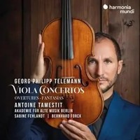 Telemann: Viola Concertos,Overtures & Fantasias | Tamestit | Audio-Cd | Cd
