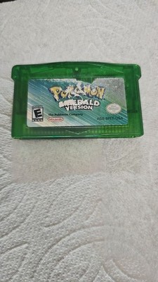 AUTHENTIC Pokemon Emerald Version (Nintendo Game Boy Advance, GBA) - TESTED &.. 