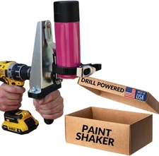 Spray Can Paint Shaker Mixer - Drill Powered Paint Shaker Electric Paint Shaker 
