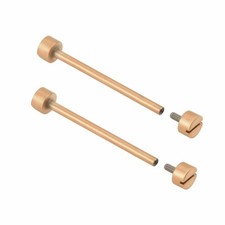 2-30MM REPLACEMENT TUBE  SCREW PIN FOR INVICTA WATCH STRAP BAND LUG ROSE GOLD