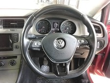 STEERING WHEEL VOLKSWAGEN GOLF MK7 2012 TO 2020 MATCH TDI BLUEMOTION TECHNOLOGY