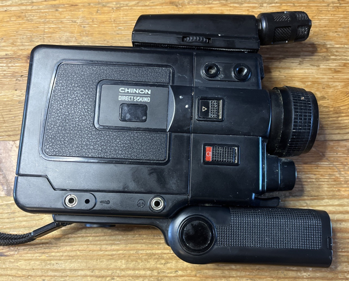 Chinon 20P XL Direct Sound Super 8 Vintage Handheld Camera Parts