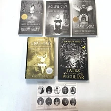 Lot Of 5 Miss Peregrine’s Home for Peculiar Children Novels Ransom Riggs 1-4 +1