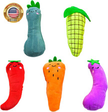 5 Pack Cat Toys, Catnip Cat Chew Toys for Playing, Interactive Cat Kicker Chew S