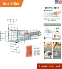 Excluder One Way Squirrel and Rodent Trap - Control Mice, Rats, Bats, Squirre...