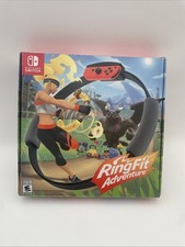 Nintendo Switch - Ring Fit Adventure: Complete W/ Game Hoop And Leg Strap