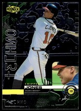 1999 UD Ionic Techno Chipper Jones Atlanta Braves #R64