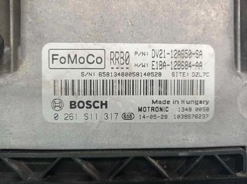 DV2112A650SA centralina motore per FORD B-MAX (JK) 1.0 ECOBOOST 2012 4127626 - Immagine 4 di 4