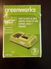 Greenworks 40v Battery Charger 2967002
