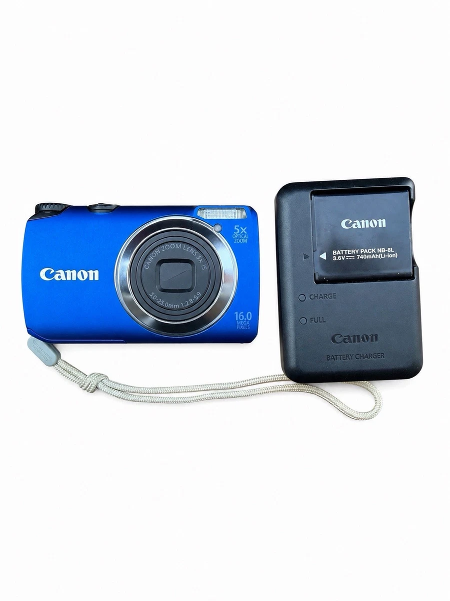 カメラ カ*】様 ジャンク品 Canon PowerShot A3300 IS 青