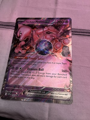 Pokémon TCG Team Rocket's Mewtwo EX Black Star Promo 2025 #205