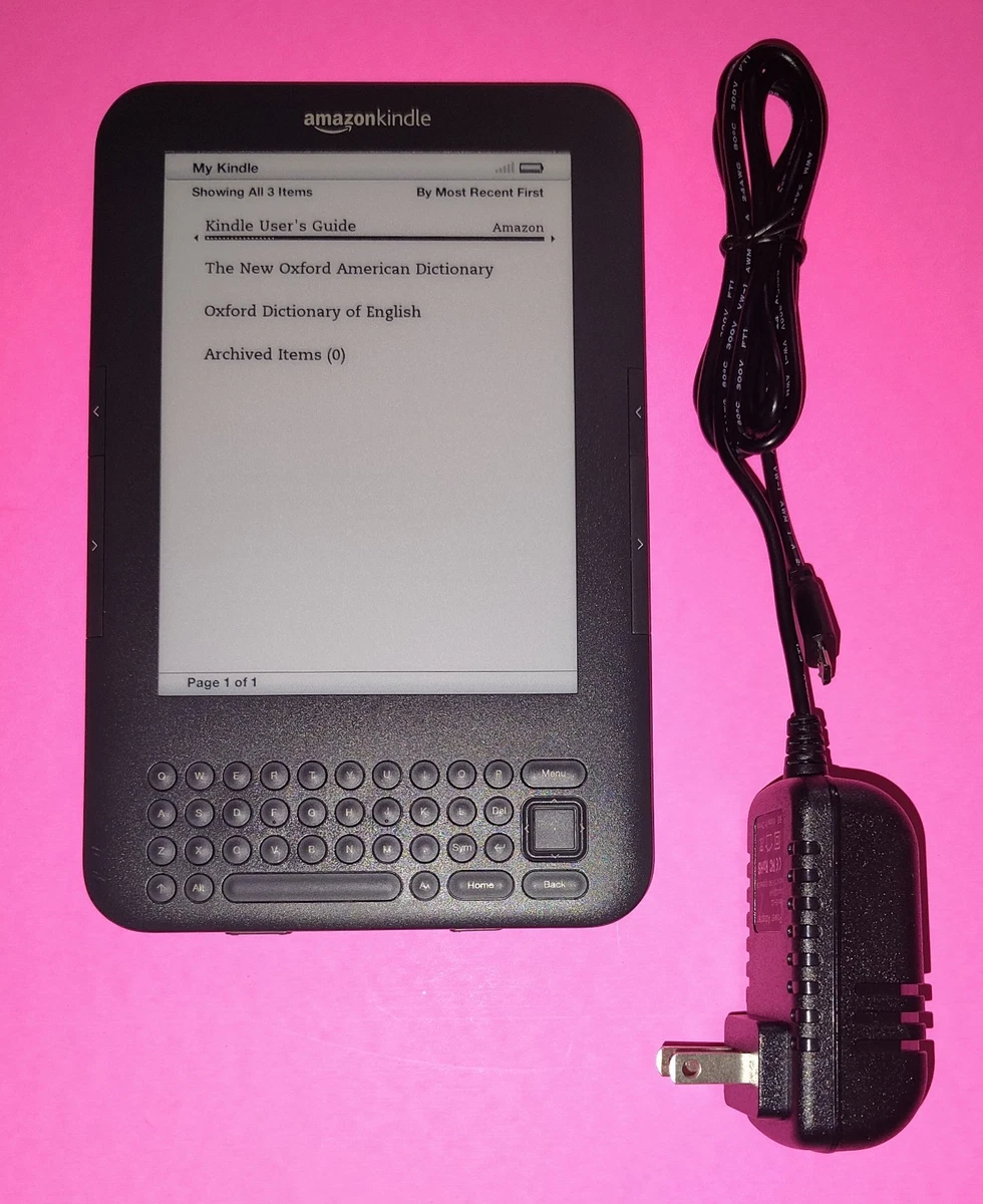 Amazon Wi-Fi + 3G eBook Readers for sale | eBay