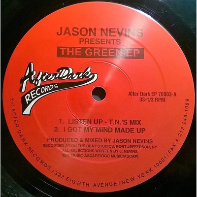 Jason Nevins - The Green EP (Vinyl 12'' - 1993 - US - Original)