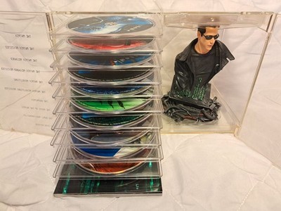 The Ultimate Matrix Collection Limited Edition 10 DVD Box Case mit Figur