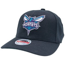 Mitchell & Ness NBA Team Logo Haut Couronne Snapsnack - Charlotte Hornets Noir