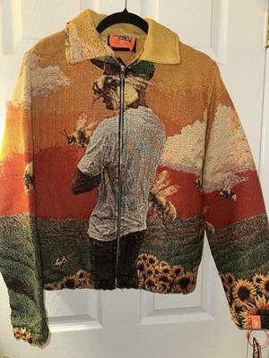 Tyler The Creator Zip Up Tapestry Jacket Size XS