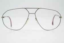 Vintage Glasses Jaguar 317 - 301 TITAN Silver Gold Oval Frames Eyeglasses