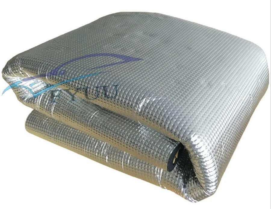 Car Roof Floor Hood Firewall Sound Deadener Road Noise Dampener 10mm 1*1.4m USA - Изображение 2 из 4