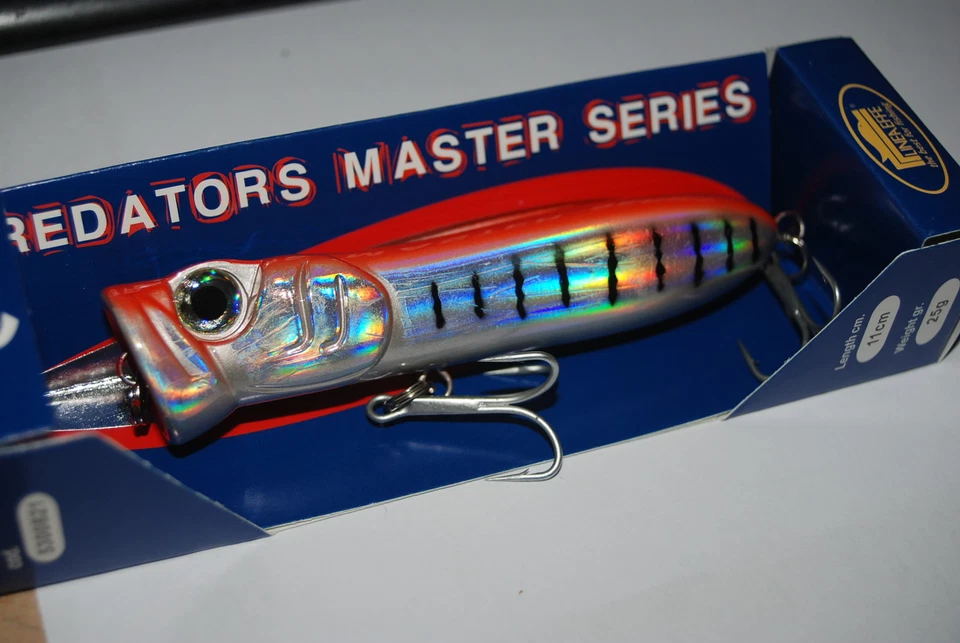 Wobbler Popper Hard Lure Big Game Wels Hecht Haken 1/0 25gr. 110mm #1 - Bild 1 von 1