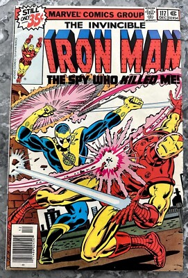 Iron Man #117 1st App Bethany Cabe Romita Jr Layton Art Marvel Comics VG+ 1978