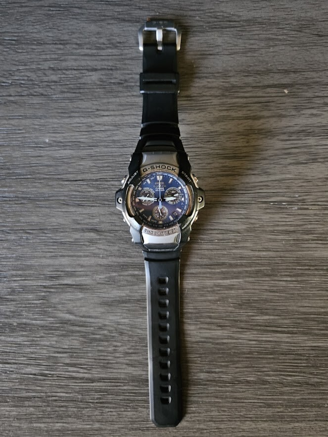 Casio G-Shock Giez GS-1100 (4777) Solar Atomic Watch Blue