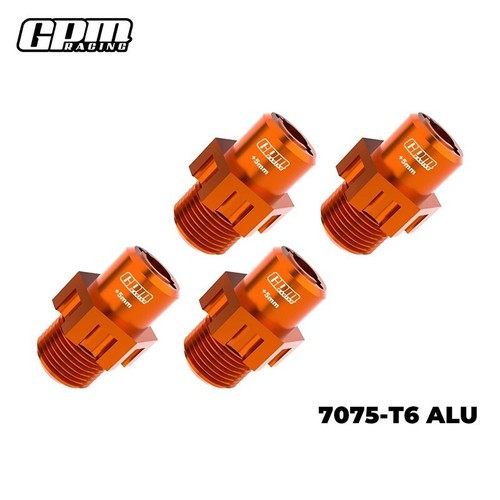 GPM 7075 Alu 17mm Wheel Hubs Widen 5mm For TRAXXAS 1/8 JATO 4X4 VXL 9086 US RC - Picture 8 of 8