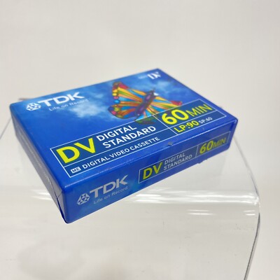 K7 cassette Sony 60mns DV mini LP 90