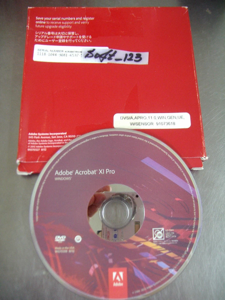 Adobe Acrobat XI 11 Pro Full Windows Licensed for 2 PC=RETAIL PERMANENT VERSION= - Image 2 of 4