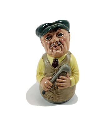 Royal Doulton DOULTONVILLE D6740 Major Green The Golfer | eBay