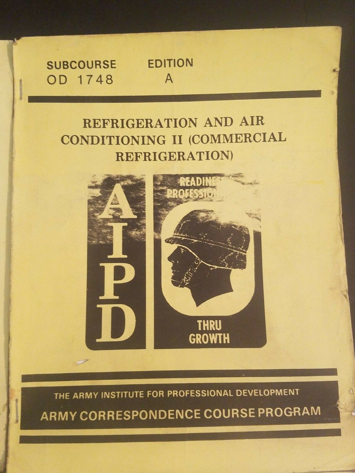 COMPLETE Army Subcourse Program Refrigeration and Air Conditioning