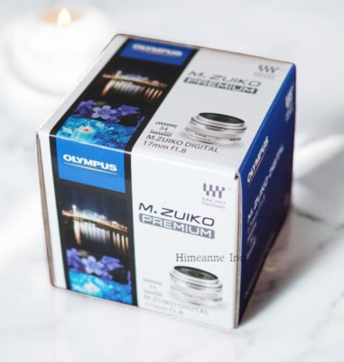 OLYMPUS M.ZUIKO Digital 17mm f1.8 Silver Wide Angle Manual Lens 4/3 Mount Camera