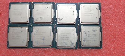 Lot of 8 Intel Xeon E3-1245V5  CPU SR2LL UPS Shipping Make Offers!