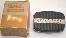 Nos 1954-1967 Ford Manual Trans Swift Sure Power Brakes Pad 1955-1960 Tbird