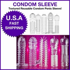 10Pcs/Set Penis Silicone Sleeve for Extender Stretcher Max Vacuum Enlargement