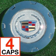 Factory Cadillac Escalade PLATINUM Center Caps OEM 2009 2010 2011-2014 22 Wheel