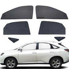 Fit For Lexus Rx350 Rx450h 2010-2015 Side Window Black Silver Privacy Sunshade Fit For Lexus Rx350 Rx450h 2010-2015 Side Window Black Silver Privacy Sunshade